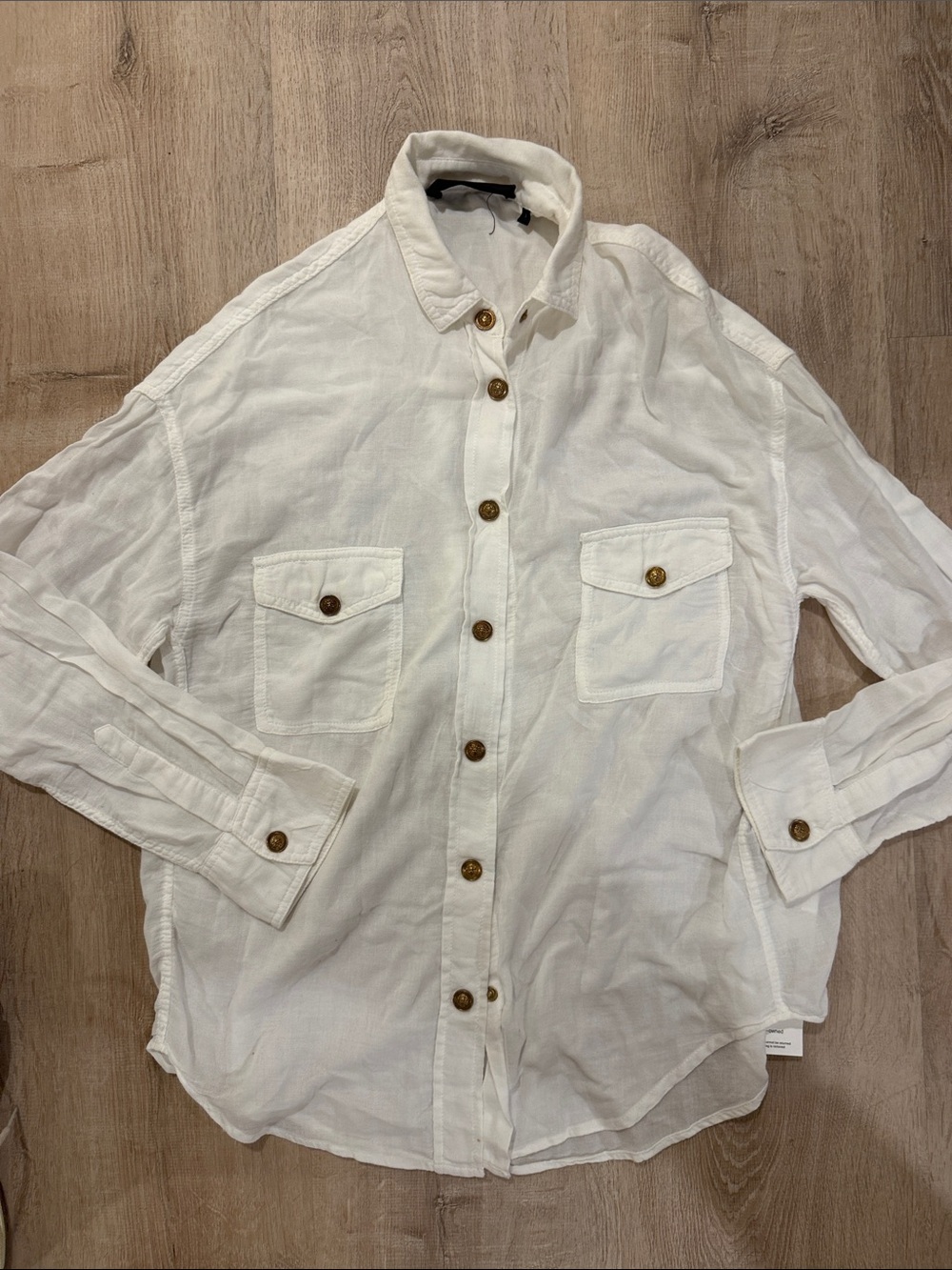The KOOPLES linen button down